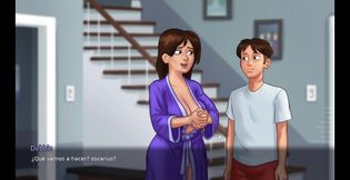 Comfort to My Stepmom - Summertime Saga