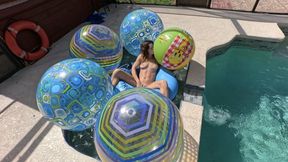 Nathalias Naked Inflatable Humping