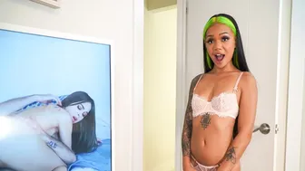 Flexible Stepsister Paisley Paige Endures Rough Passion From Step Brother