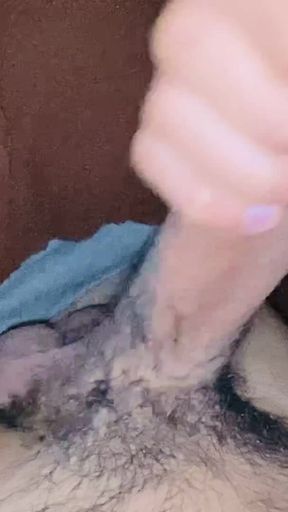I enjoy shaking my dick, it's scary to have such a big dick   Clip 2