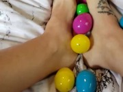 Happy Easter from the Queen to her Feet Slaves