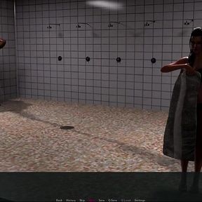 AWAM #6 - Dylan took a shower while Sopia took a shower...Sophia saw Mr Clark&#039;s dick