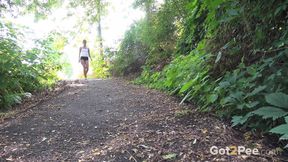 Ali In hot pants by Got 2 Pee where girls come to piss