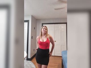 Wife Undresses to Music