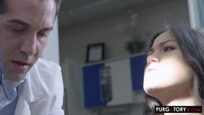 Kendra Spade - The Dentist Drills Her Pussy