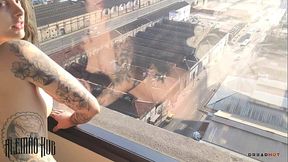 Acordei a Dread Hot da melhor forma, com pica dura pronta de caf&eacute_ da manha