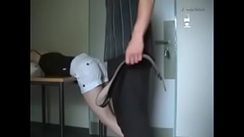 Clip 01An-c - Punished Redhead with Twigs On Naked Ass