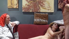 ”Kiki Daire pounded in front of her cuckold hubby”