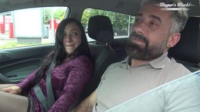 Behind The Scenes Of Hairy Christina Santes Banging In The Car