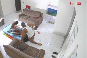 Private Raw Foursome with Sexy Skinny Bitch