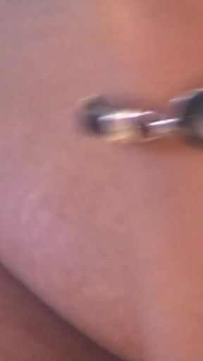 Sexy Ebony Hottie Gets Naked First Time on Film