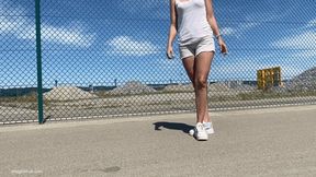HOT GIRLS CRUSHING CIGARETTES WITH THEIR SHOES - MP4 HD