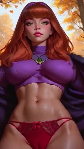 Must-share moment from &quot;Daphne Blake From Scooby-Doo Perfect Cameltoe Pussy and Dance JOI AI&quot;