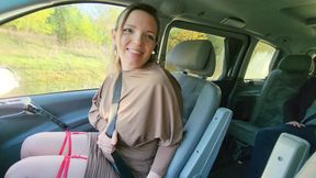 A Big Cock Fan Busts My Ass in My Van