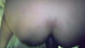 Malay girl sucking and then riding my dick in amateur POV clip