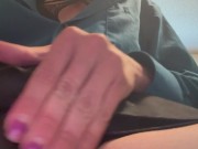 Ashley‘s first leaking cage experience(2