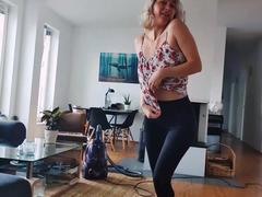 Chubby blonde brianna solo masturbation