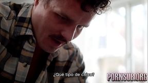 Latina milf seduces and cums with a creampie