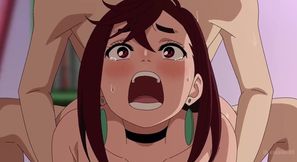 Momo Ayase Used On All Fours By Okarun - Dandadan XXX