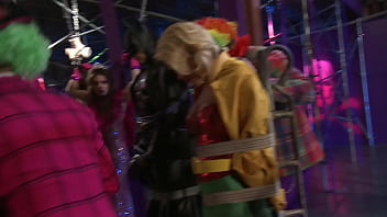 The Jokester And Batfuck Lead A Wild Orgy With Batchick And Hoards Of Sluts