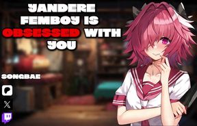 Yandere femboy worships you raw obsessed gay breeding
