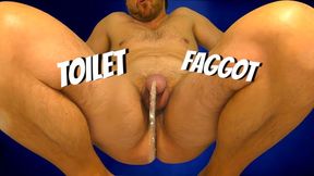 YOU ARE A TOILET FAGGOT gay jerk off instructions gay joi