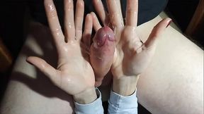 Teen Sucking Huge Dick my Boss - Female POV Blowjob