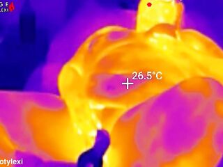 1st BBC Sex Machine Bang: Oiled Up big beautiful woman Cums Hard on Your Huge Ramrod, 15 Min Ride and Cum Countdown, POV Thermal (4K Landscape)