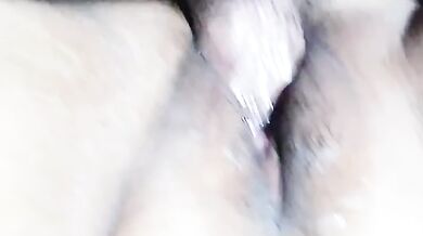 Filipina GF Gets Fucked Raw in Close Up Doggy Threesome Creampie