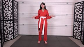 SNOW ANGEL EARNS HER YELLOW KARATE BELT (4K)