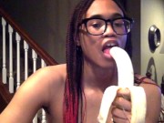 Banana Blowjob