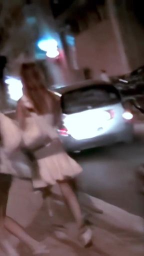 Angie Kiss: Angie Kiss and Alys Rebel Play Tease in the Streets of Cassis Part 1