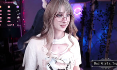 Very petite skinny blonde small tits stocking anime teen