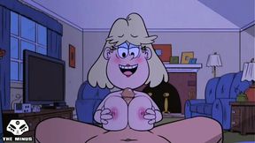 Sultry MILF Rita Loud gets animated drilling