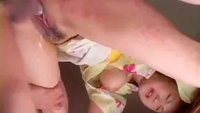 Submissive Geisha Mai Kaoru Bound Pleasured in Kinky Asian Bondage