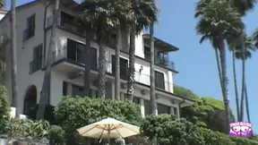 The Busty Brunette and Her Lover Enjoy Steamy Intercourse in Their Dream House