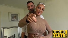 UKSubSluts com - Hot tattooed subslut gets destroyed by maledom Pascal with rough sex