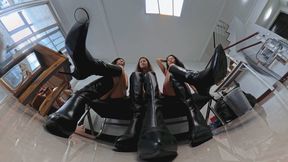 Under the boots surrender to VR360
