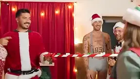 Christmas Party Orgy With Felix Fox And Cody Seiya