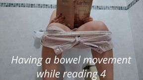 Having a bowel movement while reading 4