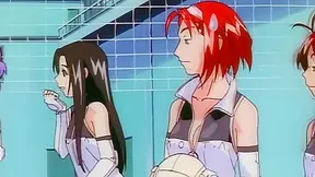 Volleyball girls have a fucking threesome in the Karaoke room