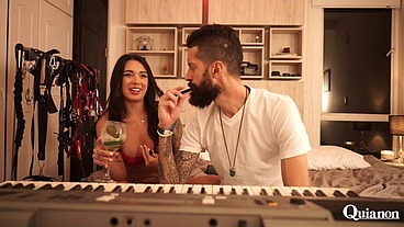 I love telling stories and sharing them with Cristian Cipriani, the biggest porn producer in Colombia, is something that doesn't happen to a Colombian girl every day. I will show you my talent with th