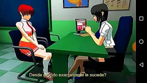 Naughty Teen Cosplay Exam Heats Up with Busty Milf Doctor – Animated Fun