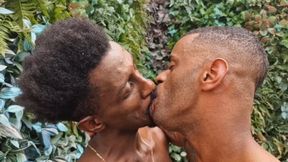 TWO EXTREMELY HOT MEN KISSING IN THE BACKYARD - BY NATHAN COLLINS AND PAUL MARKS - CLIP 4