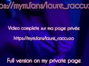 Laure Raccuzo - Après avoir vider des couilles en GloryHole, elle se fait démonter en partouze !!!