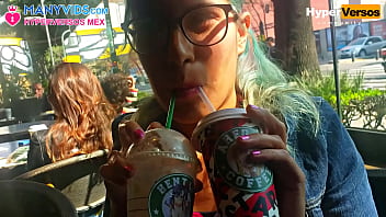 Mexicana masturbandose en el starbucks video viral/ Hyperversos/Daniela Hentai