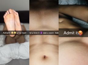 Wife Cheats on Her Husband with a Fellow Teacher - Full Story on Snapchat.
