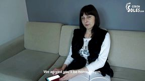 Massaging feet of his Stepmom, POV