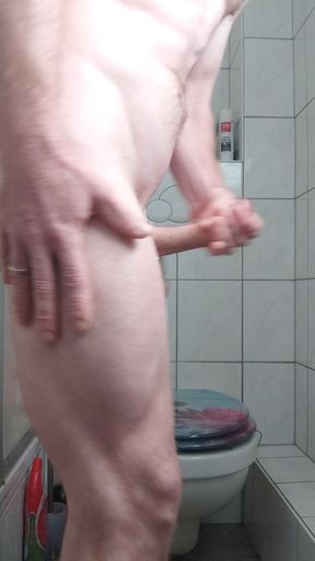 I jerk off one with testicle weight