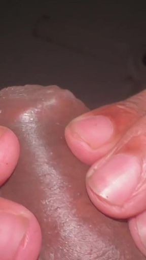 Forskin Play & My Thick Veiny Cock Shooting a Massive Creamy Load